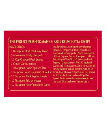 Flora Foods Toast Italian Classic - 1 Package (11.05 oz.) - Buy Online on GoSupps.com