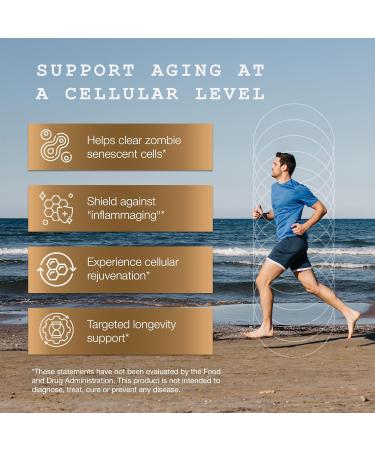 OMRE Quercetin and Fisetin Supplements - Third-Party Tested Senolytic Supplements for Aging Support - 500mg Quercetin Phytosome and 100mg Fisetin - Highly Bioavailable Forms - Buy Online on GoSupps.com