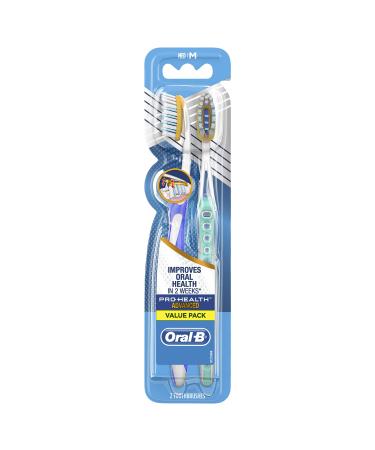 Oral-B Pro-Health Advanced Toothbrush Medium 2 Pack