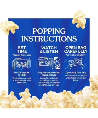 ACT II Butter Microwave Popcorn 1.6oz Mini Bags - Pack of 36 - Buy Online on GoSupps.com