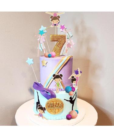DRWATE 28 PCS Gymnastics Cake Toppers Balls Bow Cake Decoratios Gymnastics Birthday Party Decorations for Girls Gymnastic Theme Birthday Party Baby Shower Supplies (Gymnastic 02) - Buy Online on GoSupps.com