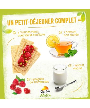 Gerbl Plain Toast with Wholemeal Oatmeal No Added Sugars and Source of Fiber Gluten Free 21 Toasts 125 g 221592 - Buy Online on GoSupps.com