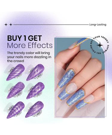 12 Colors Pearl Shell Gel Nail Polish for Shimmering Mermaid Nail Art - Buy Online on GoSupps.com