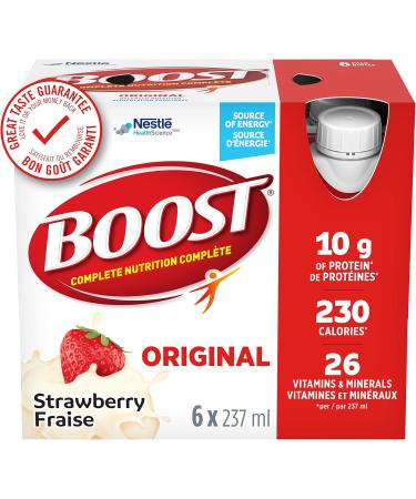 Boost Fruit Flavoured Drink Peach 237ml 24 count & Original Meal Replacement Drink Strawberry 6x237ml Case Pack of 4 Packaging May Vary Peach Boost Fruit Flavoured Drink + MEAL_BEVERAGE DMS-107 - Buy Online on GoSupps.com