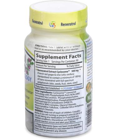 NATURE'S ESSENTIALS Liposomal Resveratrol 500mg | Full-Spectrum Trans-Resveratrol | Maximum Absorption | 3 Month Supply | Non-GMO | Gluten-Free | Vegetarian | Lab Certified | USA - Buy Online on GoSupps.com
