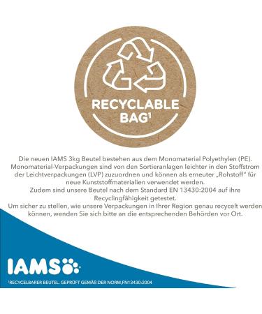 IAMS Dry Cat Food with Tuna - Nutritious 3kg Formula for Cats Aged 1-6 Years - International Shipping - Buy Online on GoSupps.com