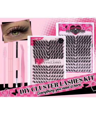 Buy Generic DIY Self Adhesive Eyelashes - 144 Pcs Lash Clusters 12-18mm D Curl 3D Angel Wing Kit with Bond Seal & Tweezers - Perfect for Home Use - Buy Online on GoSupps.com