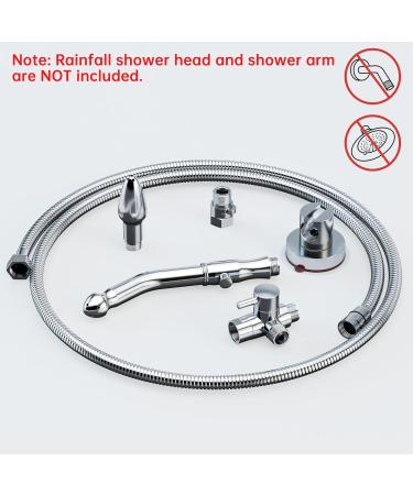 Shower Enema System with 100" Hose & Water Control Valve - Douche Colonic Cleanse Kit for Ultimate Personal Hygiene - Buy Online on GoSupps.com