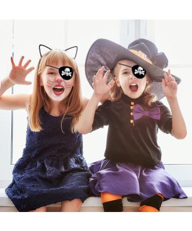 Buy Geyoga 36 Pirate Eye Patches for Kids | Black Felt Captain Masks | Bulk Cosplay Props for Halloween & Pirate Parties | Age 6 - Buy Online on GoSupps.com