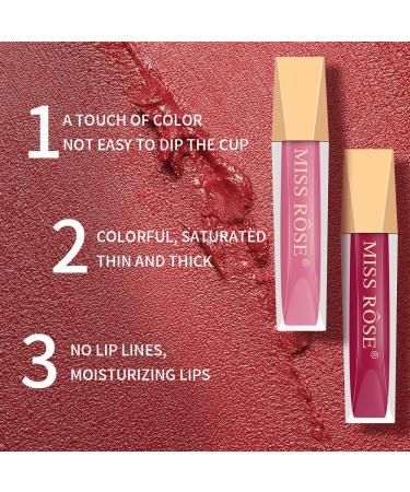 Long Lasting Matte to Glitter Liquid Lipstick - 16 Color Waterproof Lip Gloss | Sparkly Metallic Shimmer for Women - Buy Online on GoSupps.com