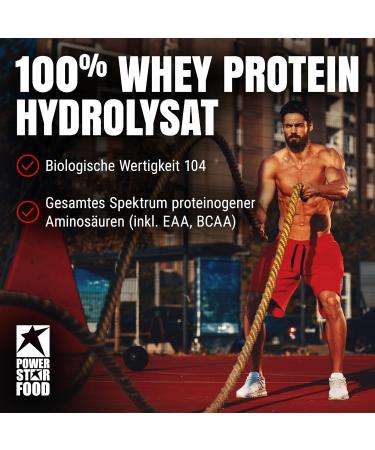 Powerstar Whey Amino - 500 High-Dose Protein Tablets | 1000mg Each | 100% Whey Protein Hydrolysate No Additives | Rich in EAA & Glutamine - Buy Now! - Buy Online on GoSupps.com