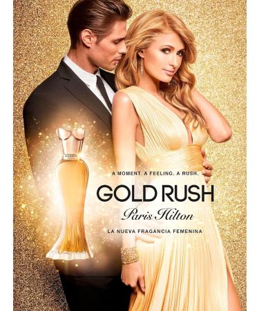 Paris Hilton Gold Rush Eau De Parfum Spray 3.4 Oz / 100 ml For Women 3.4 Fl Oz (Pack of 1) - Buy Online on GoSupps.com