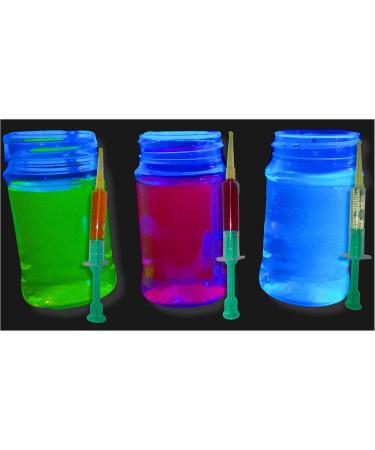  ZUPERPAINT Incandescent Fluorescent Dye Liquid: Neon UV Blacklight Reagent 2ml Concentrate - Pink (Red) UV Pink (Red) 2ml - Buy Online on GoSupps.com