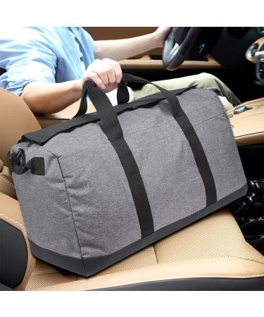 FIREDOG Smell Proof Duffle Bag - Travel Storage - Large (21.5x10x12) - Grey - Buy Online on GoSupps.com