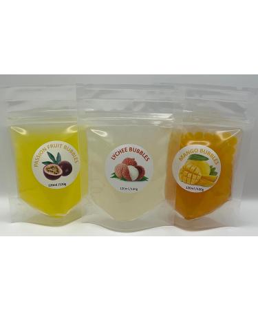 Bubble Heaven Fruity Tropical Boba Bubble Tea Kit - Make 6-9 Extra Large Drinks at Home | 1 Pack - Buy Online on GoSupps.com