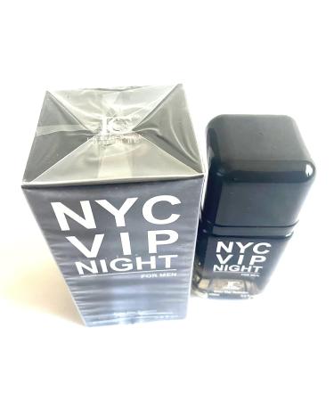 NYC VIP Night for Men EDT - Eau De Toilette 100ML (3.4 oz) | Aquatic Scent with Subtle Notes of Ginger Mandarin & Sandalwood | Everyday Essential | - Buy Online on GoSupps.com