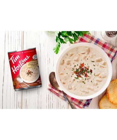 Tim Hortons Potato Bacon Soup Ready-to-Serve 540mL Can - Buy Online on GoSupps.com
