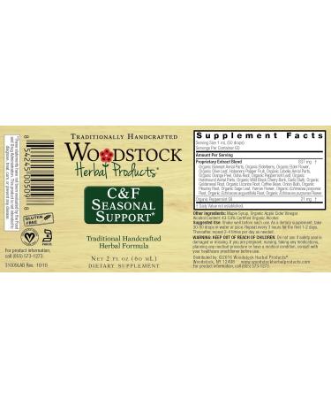 C&F Seasonal Support - 2 FL OZ | Boost Immune System Health | International Shipping - Buy Online on GoSupps.com