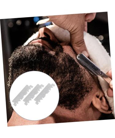 FRCOLOR 400 Pcs Razor Blade Face Razor - Stainless Steel Manual Shaving Cutter for Barbershop & Home Use - Buy Online on GoSupps.com