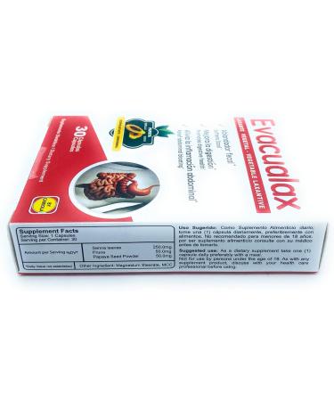 EVACUALAX Forte - LAXANTE Vegetal | Natural Constipation Relief - Buy Online on GoSupps.com
