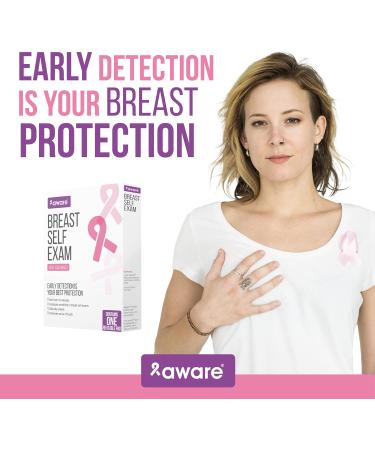 Buy Aware Breast Self Exam Pad - Essential Breast Cancer Awareness Tool for Self-Examination | International Shipping Available - Buy Online on GoSupps.com