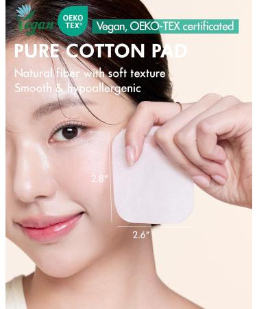 DERMAL Vitamin Toner Pads - Korean Glow-Boosting Toner with Vitamin C | Vegan Pure Cotton | Travel Kit (36 Pads - Buy Online on GoSupps.com