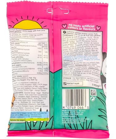 M&S Percy Pig Goes Globetrotting Jelly Sweets Soft Fruit Flavour Gums with Fruit Juice Vegan 510g (3 x 170g) - Buy Online on GoSupps.com