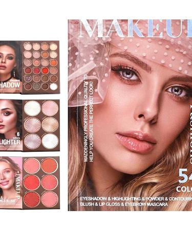 Palette de Fards Paupi res Kit De Maquillage Voyage Tenue Longue Palette Maquillage Pliable Style Livre Pour Femmes et D butantes Utilisation Quotidienne - Buy Online on GoSupps.com