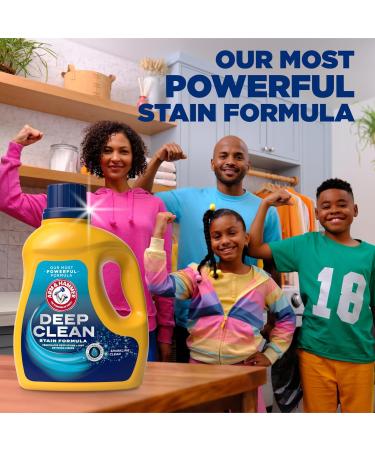 ARM & HAMMER Deep Clean Stain Formula Liquid Laundry Detergent 102 fl oz 68 Loads | Best International Shipping - Buy Online on GoSupps.com