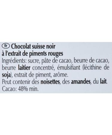 Lindt Excellence Noir with Red Chilli Tip 100 g - Pack of 5 - Buy Online on GoSupps.com
