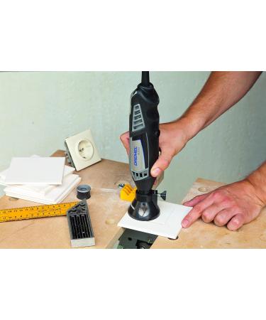 Dremel 566 Tile Cutting Kit Accessory Set with Cutting Guide and Spiral Cutting Bit for Precision Cuts in Wall Tiles - Buy Online on GoSupps.com