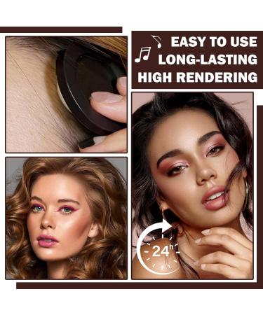 Root Cover Up Hair Topper Powder | Conceal Hair Loss & Thinning Hair - Long-Lasting Natural Color | Ideal for Bald Spots Hairline Shadows & Beard Lines - Black - Buy Online on GoSupps.com