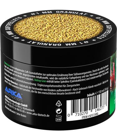 Microbe-Lift Shrimp Gran 150ml/50g - Premium Cold-Pressed Shrimp Feed for Growth & Color in Freshwater Aquariums - New Size - Buy Online on GoSupps.com