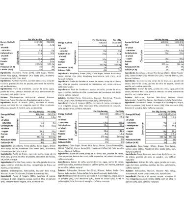 Huma Chia Energy Gel Variety 24 Pack - Endurance Exercise Fuel 24 Count (1 Pack) - Buy Online on GoSupps.com