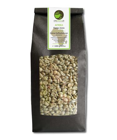 Green coffee - Green highland coffee Kenya Josra (green coffee beans 1000g) 1 kg (1 pack) - Buy Online on GoSupps.com
