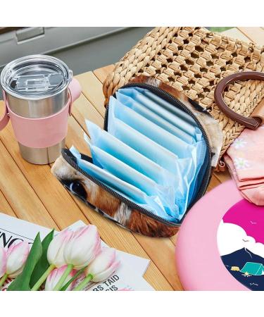 Sleepy Dog Sanitary Napkin Pocket for Women & Teens | Menstrual Cup Holder & Breastfeeding Pad Organizer - Perfect Storage Solution - Buy Online on GoSupps.com