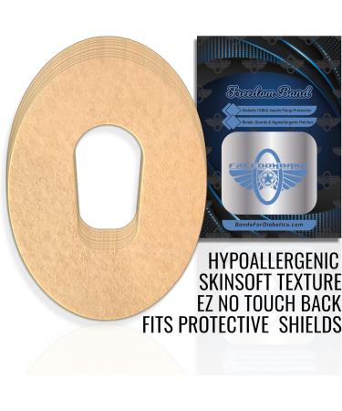 10 Count Infiniflex Hypoallergenic G6 Shield Patch Tapes - Waterproof Skinsoft Adhesive Overlay Cover Patches (Tan) | International Shipping Available - Buy Online on GoSupps.com