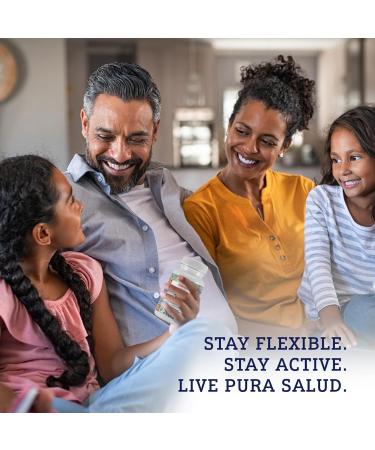 Basic Brands Pura Salud Pureflex Glucosamine Sulfate 500mg 120 Count (Pack of 1) 60 Count (Pack of 2) - Buy Online on GoSupps.com