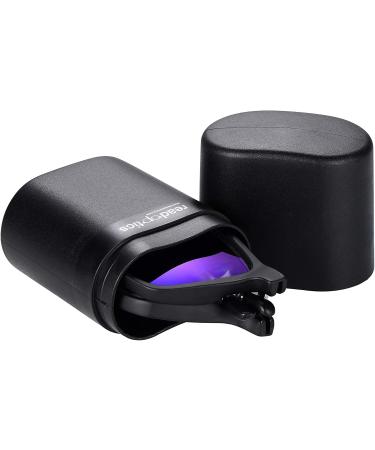 Buy Read Optics Foldable Reading Glasses - Anti-Glare Blue Block Eyewear for PC Mobile & Gaming - Pocket Hard Case - Adjustable Magnification +1 to 3.5  - Buy Online on GoSupps.com