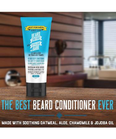 Just For Men The Best Beard Conditioner Ever Made with Oatmeal Aloe Chamomile and Jojoba Oil 88mL - Buy Online on GoSupps.com