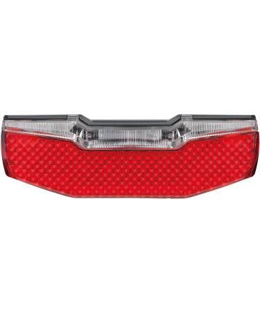 Axa Unisex Adult Blueline Steady LED Rear Rack Light Black One Size
