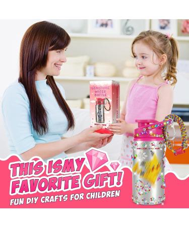 DIY Gem Diamond Painting Kit for Kids Girls - Decorate Your Own Water Bottle | Arts & Crafts Birthday Gift - Buy Online on GoSupps.com