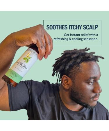 Rinseless Dry Shampoo for Locs | Vegan No Rinse Scalp Cleanser for Dreads Braids & Sisterlocks | Waterless Workout Hair Care - Buy Online on GoSupps.com