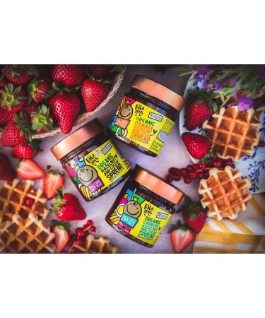 Fabalous Organic Chocolate Spread (Hazelnut & Cocoa Chickpea Spread) Vegan Dairy Free No Palm Oil Less Sugar More Protein 200g - Buy Online on GoSupps.com