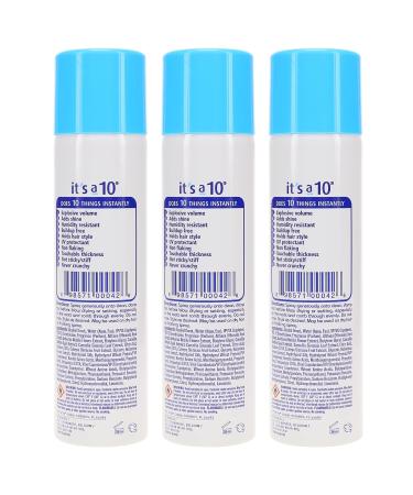 it's a 10 Haircare Miracle Blowdry Volumizer 6 fl. oz. (Pack of 3) - Volumizing Hair Treatment Trio - Buy Online on GoSupps.com