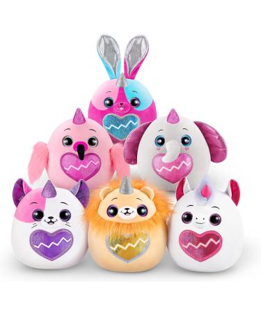 Rainbocorns Eggzania Surprise Mania Whipper the Bunny - 28 cm Collectible Plush with Over 20 Surprises - Rings, Bracelets, Stickers & Wearable Accessories Included - Buy Online on GoSupps.com