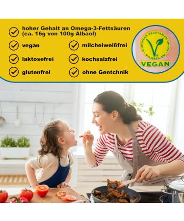 Buy 2 Pack Alba Rapeseed Oil - Butter Taste | Swedish Cooking Oil Gift Set (2 x 750 ml) for Vegan & Vegetarian Roasting - International Shipping - Buy Online on GoSupps.com