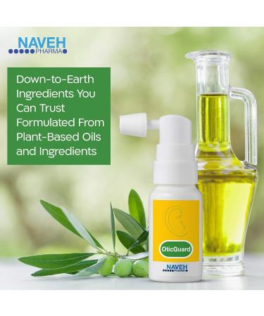 Naveh Pharma CleanEars Earwax Removal Spray + Otic Guard Ear Infection Spray Combo Pack - 1 Fl Oz Each - Buy Online on GoSupps.com