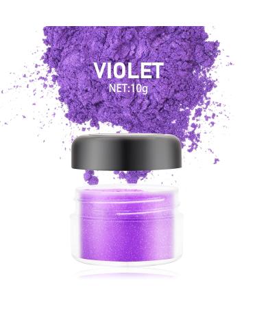 Edible Glitter - 10g Violet Dust Powder for Food Drinks & Cake Decoration - Metallic Food Color for Sweets & Cookies - Buy Online on GoSupps.com