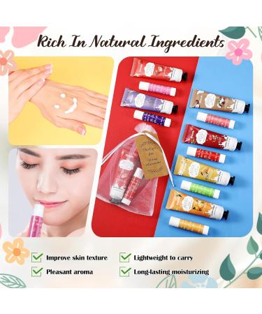 Thank You Hand Cream & Lip Balm Gift Set - Travel Size Lotion & Balm for Women | Bulk Holiday Appreciation Gifts with Organza Bags - Buy Online on GoSupps.com